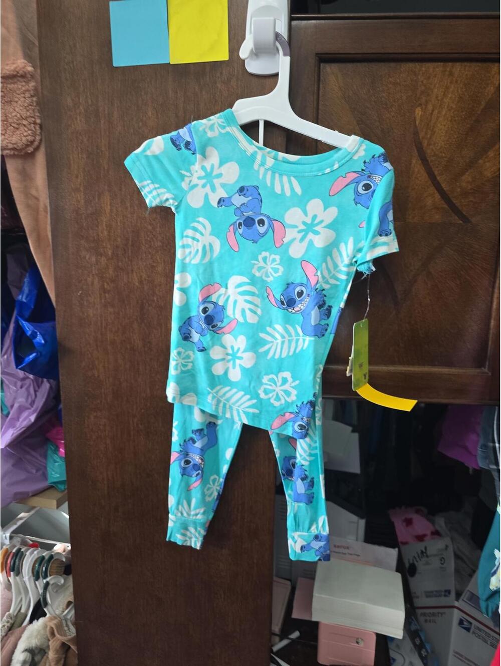 2t brand new disney, stitch pajamas item 724